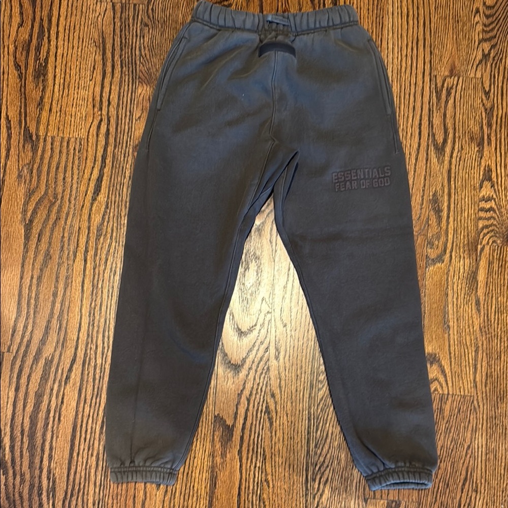 Essentials Gray Joggers Relaxed Fit Sweatpants